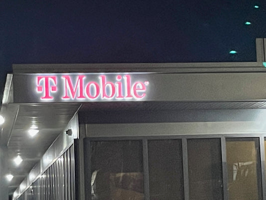 Check out our new sign design and installation for T-Mobile by our sister company, Global Signs USA.